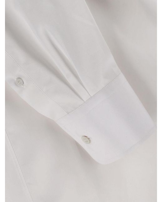Maison Margiela White Cotton Shirt for men