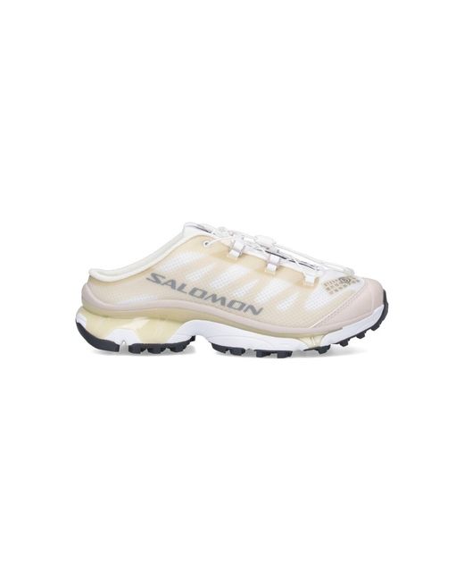 MM6 by Maison Margiela White X Salomon Sneakers Xt-4 Mules for men