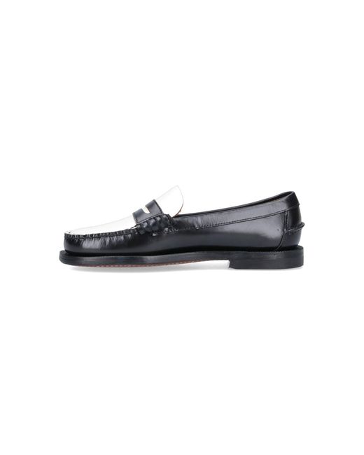 Sebago Black Loafers "classic Dan"