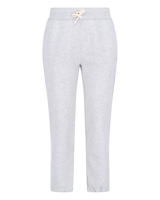 Polo Ralph Lauren White Logo Sports Pants for men