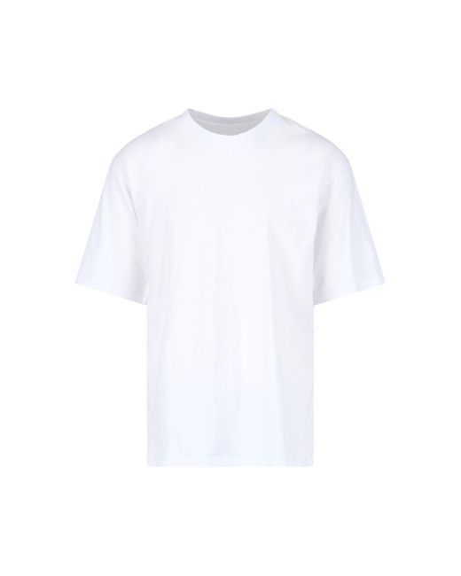 Isabel Marant White Cotton T-Shirt for men