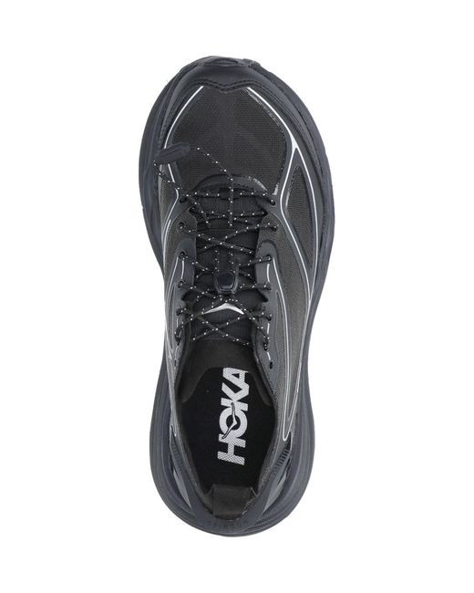Hoka One One Black Synthetic & Textile Sneaker