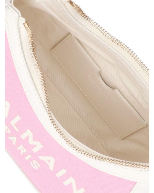 Balmain Pink 'b Army' Shoulder Bag