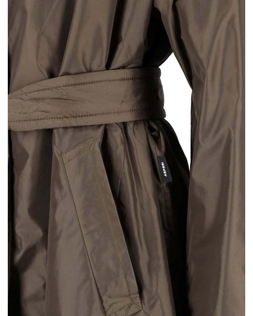 Aspesi Brown 100% Polyamide Utility Jacket