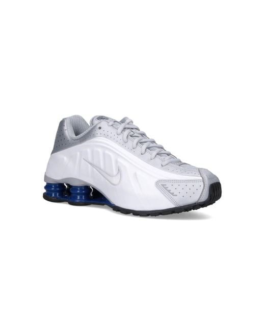 Sneakers "Shox R4" di Nike in Blue da Uomo