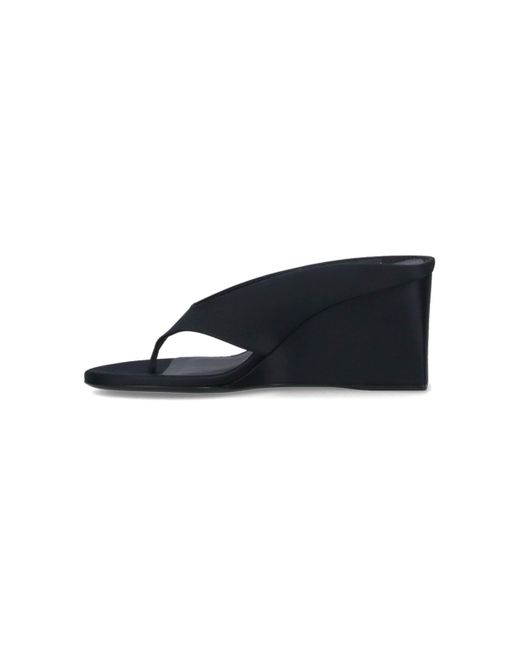 Zeppe Infradito di Alaïa in Blue