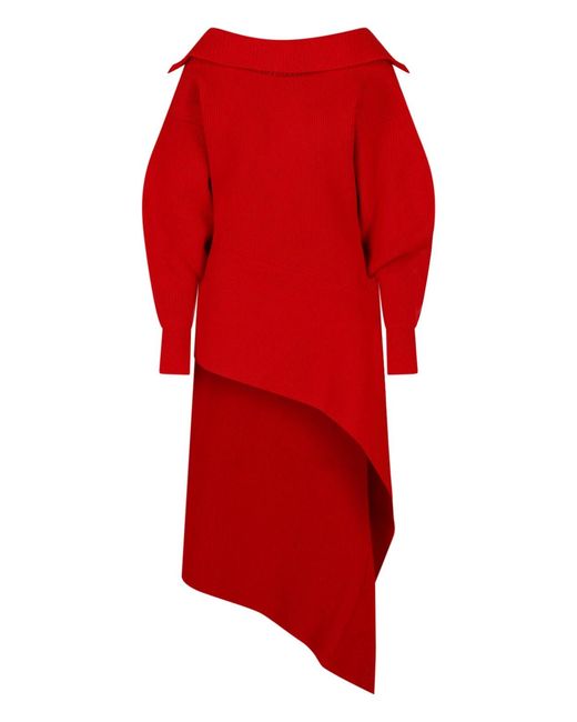 Givenchy Red Midi Dress