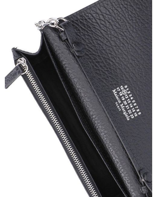 Maison Margiela Black Recicla Chain Wallet