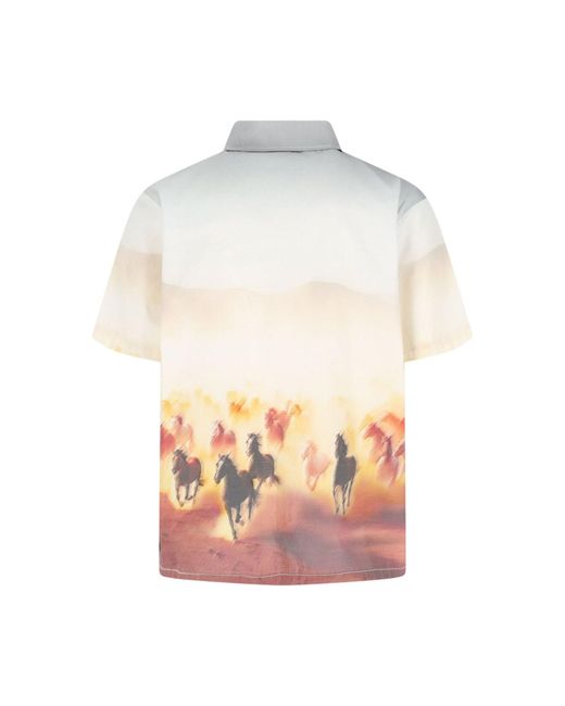Camicia "Running Wild" di Dickies in White da Uomo