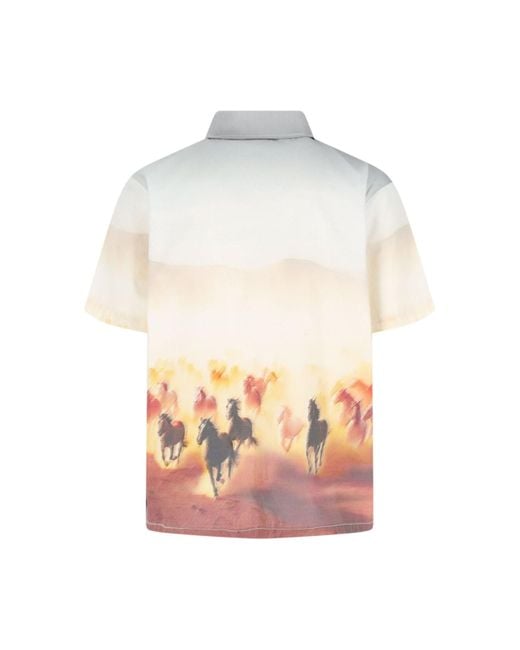Camicia "Running Wild" di Dickies in White da Uomo