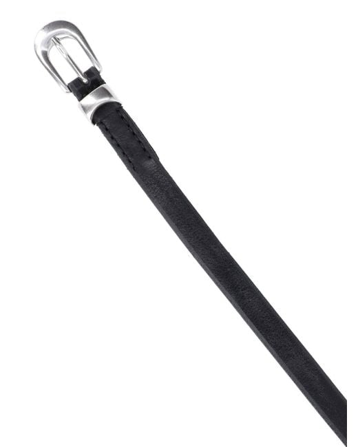 Our Legacy Black 2 Cm Belt