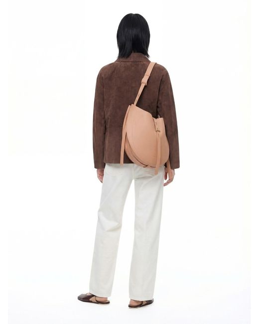 MINOBOSSI Brown "Lizzie" Crossbody Bag