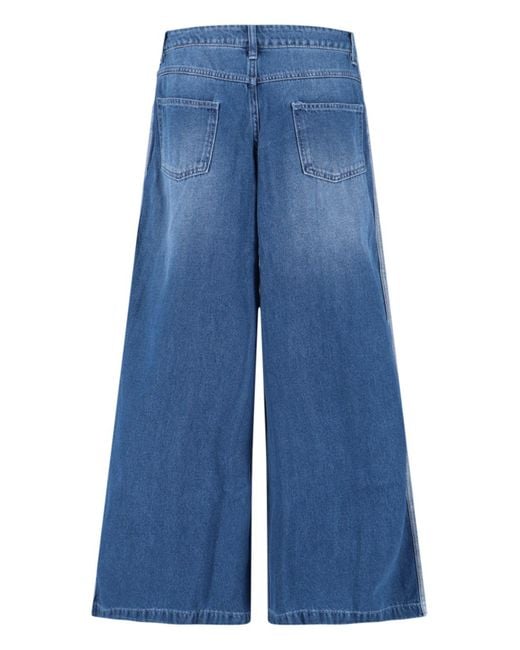 Jeans Ampi "Adilenium" di Adidas in Blue