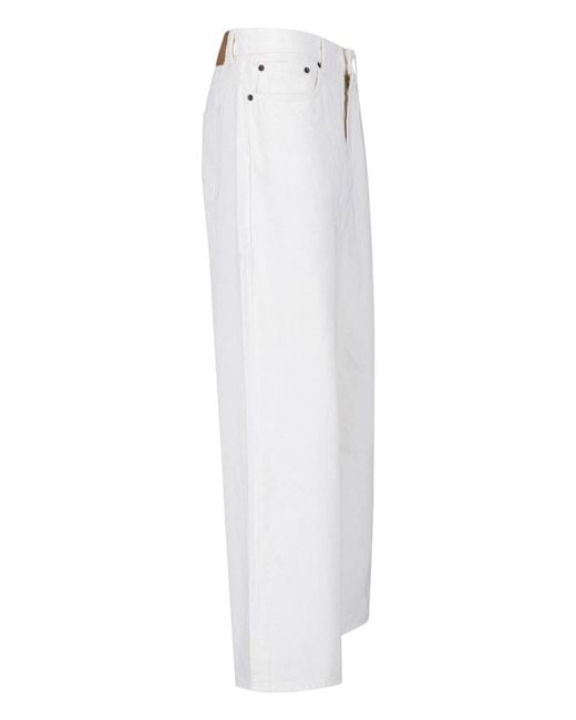 Jeanerica White Straight Jeans "Belem"