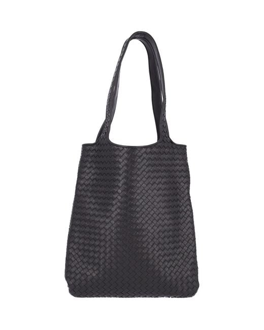 Bottega Veneta Black Tote Bag "Veneto" for men