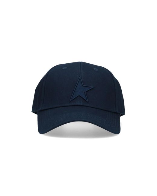 Golden Goose Deluxe Brand Blue Star-patch Baseball Cap for men