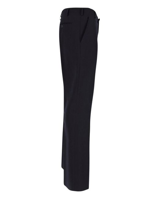 Prada Blue Tailored Wool Trousers for men