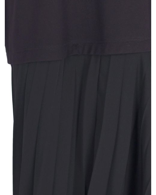 Balenciaga Black Draped Maxi Dress