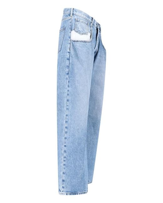 Maison Margiela Blue 5 Pockets Jeans