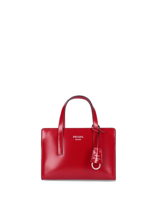 Prada 're-edition 1995' Mini Bag in Red | Lyst