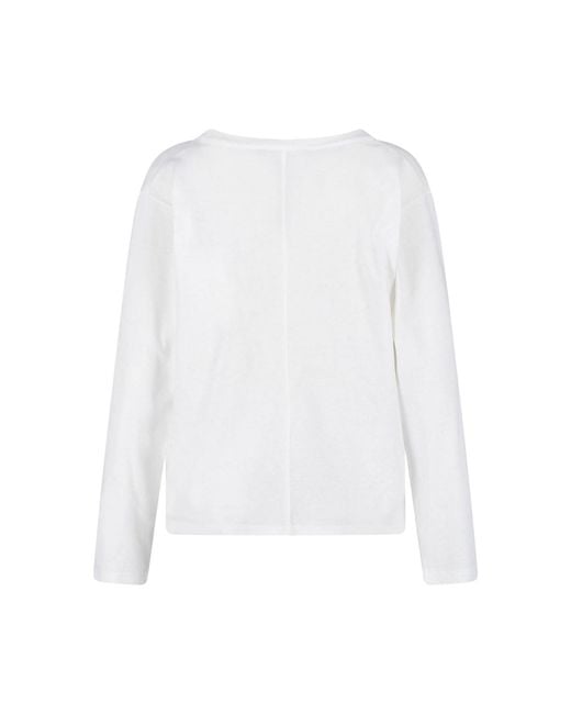 The Row White T-Shirt “Amia”