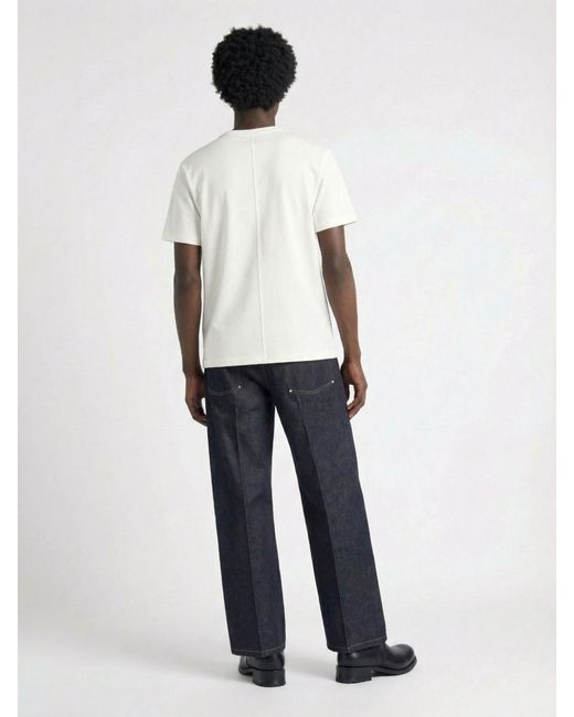 The Row White T-Shirt "Luke" for men