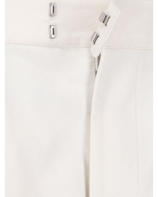 Pantaloni Chino di Loro Piana in White da Uomo