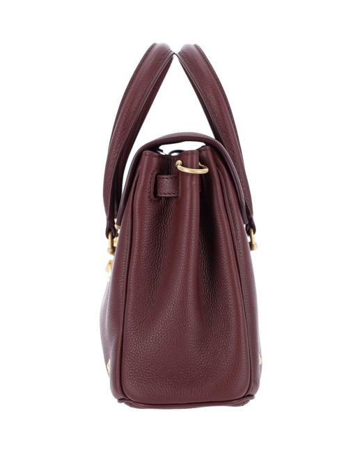 Thom Browne Purple Small Bag "Bolton"