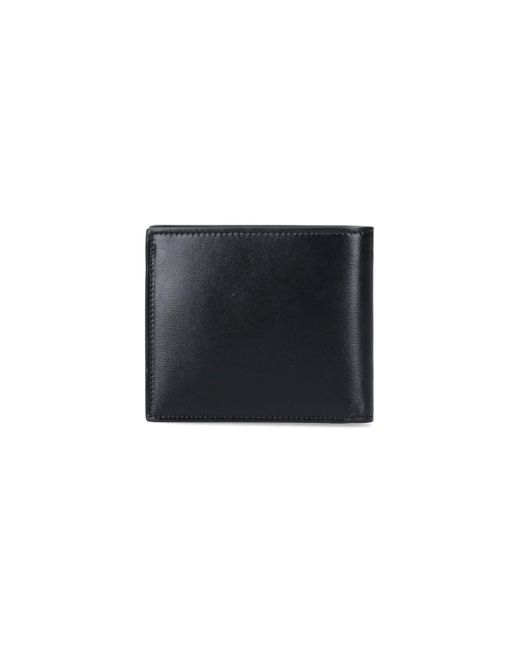 Saint Laurent Black 'tiny Cassandre' Wallet for men
