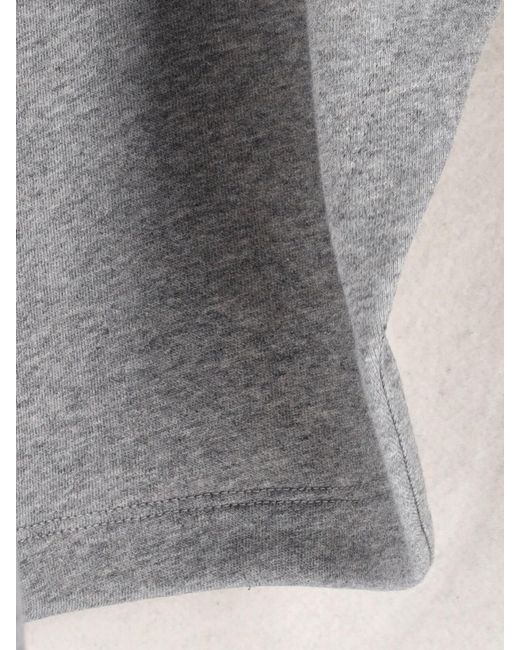 The Attico Gray Crewneck Sweatshirt