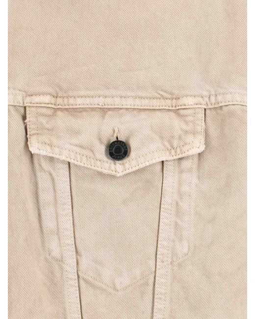 Giacca Logo di Balenciaga in Natural da Uomo