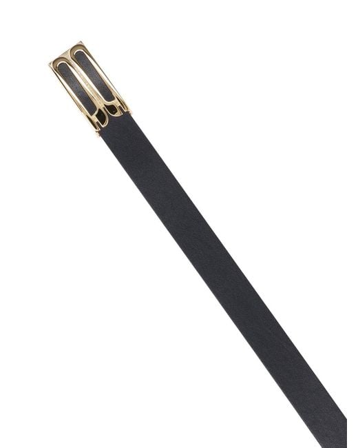 Victoria Beckham Black Belts Leather