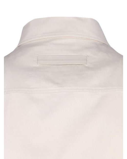 Zegna Natural Cotton Blend Shirt for men