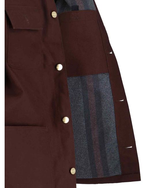 Carhartt Brown Michigan Jacket for men