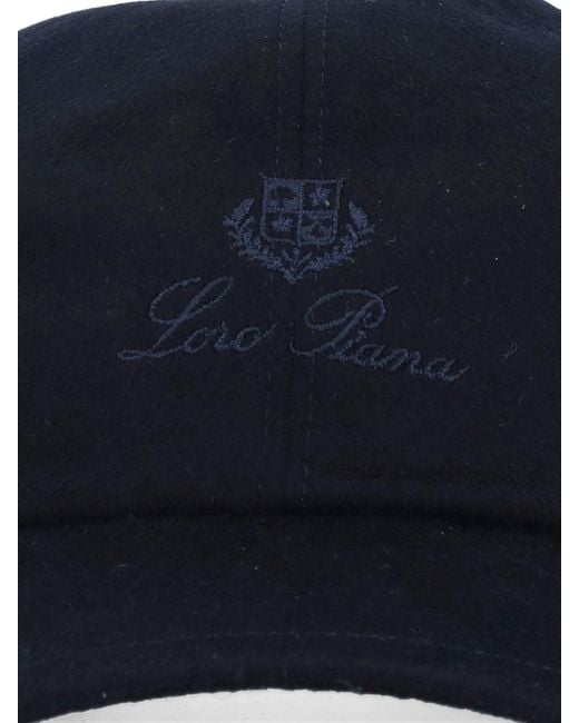 Loro Piana Blue 'storm System®' Baseball Cap for men