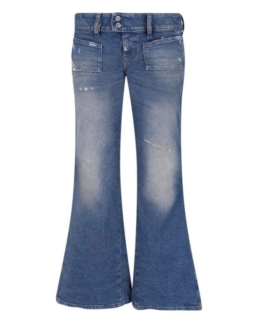 DIESEL Blue Classic Denim Jeans