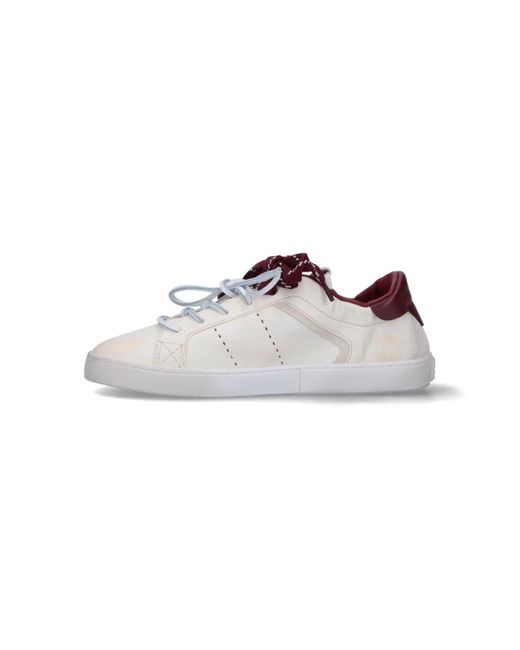 Miu Miu White Leather Sneakers