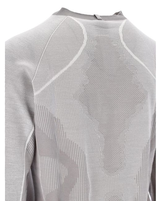 Oakley White Technical Shirt “Latutide Veil” for men