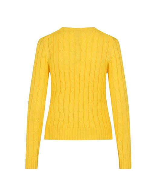 Polo Ralph Lauren Yellow Sweaters