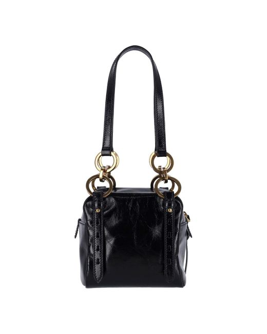Bauletto Mini "Dangle" di Prada in Black