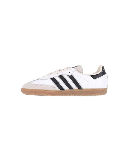 Adidas White Sneakers “Samba” for men