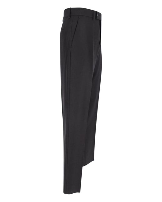Fendi Black Wool Blend Pants for men