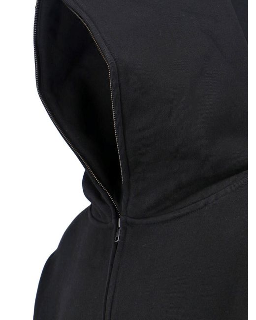 Entire studios Black Zip Hoodie