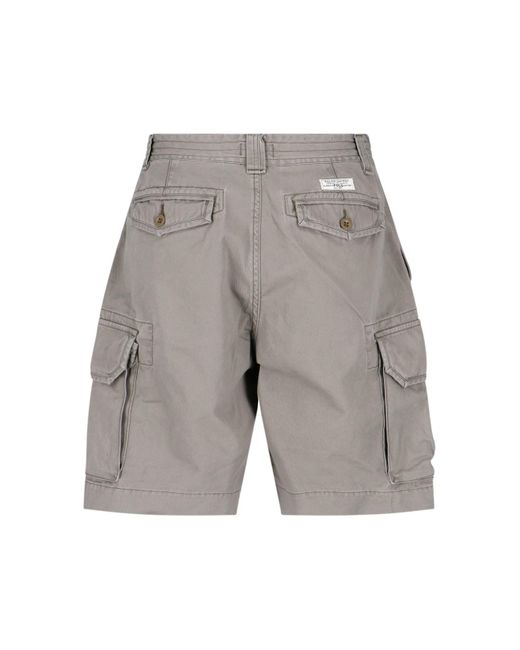Pantaloncini Cargo di Polo Ralph Lauren in Gray da Uomo
