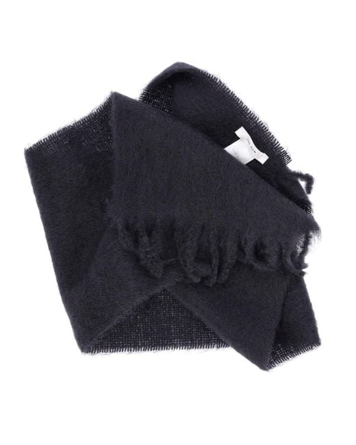 The Row Black Scarf "Creana"