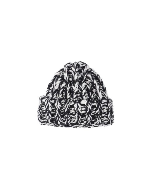 AMI Black Wool Beanie