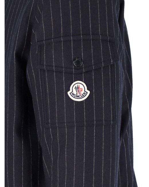 Moncler Blue Reversible Down Jacket “Ceze” for men