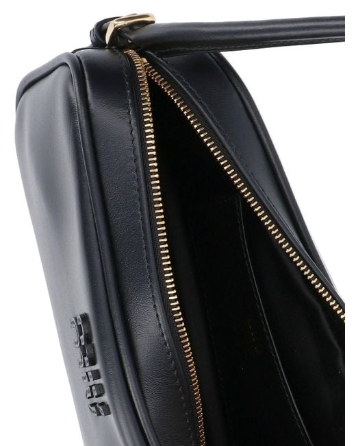 Pouch Logo di Miu Miu in Black