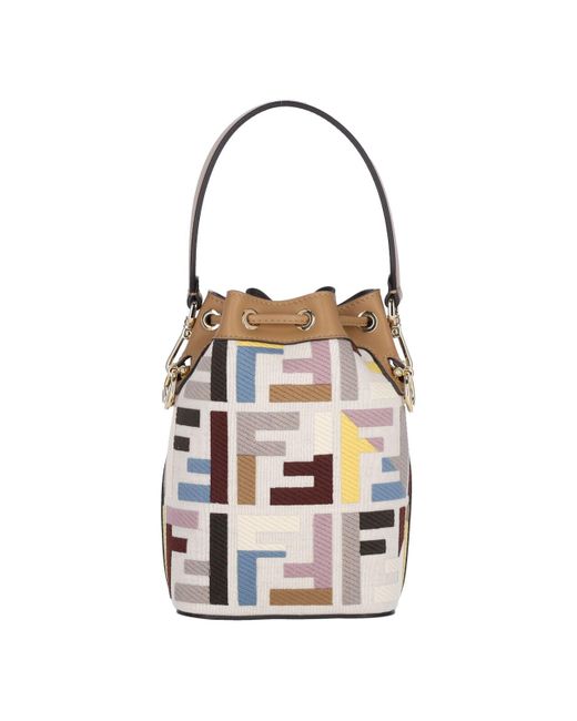 Fendi mon Tresor Mini Bag in White Lyst UK