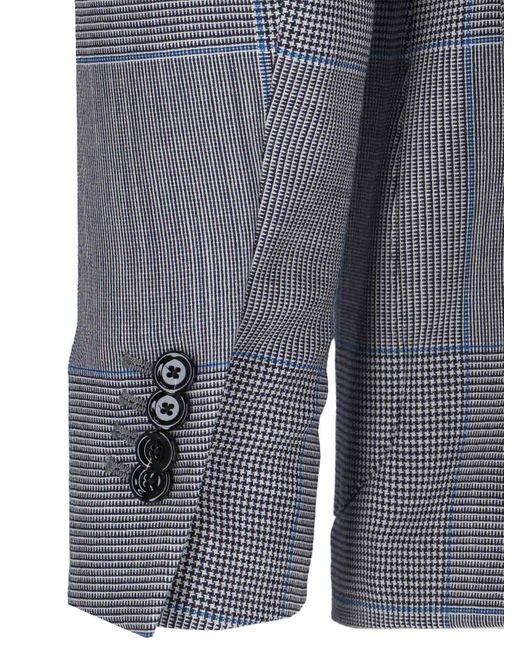 Lardini Gray Single-Breasted Blazer for men